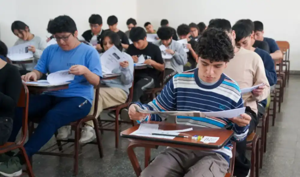 Miles de jóvenes rendirán examen para acceder a Beca 18. Foto: difusión Miles de jóvenes rendirán examen para acceder a Beca 18. Foto: difusión