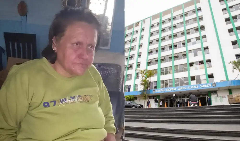 La señora Vilma lleva desde marzo de este año esperando ser atendida en el Hospital Daniel Alcides Carrión para ser operada de una hernia que tiene en el estómago.
