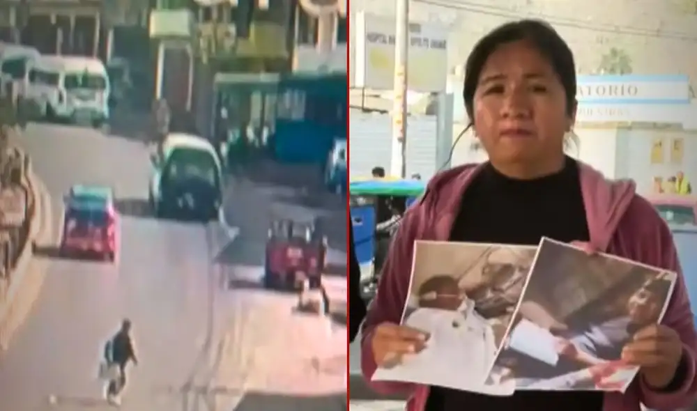 joven de 26 años cae de combi en movimiento en Huaycán y se encuentra en UCI