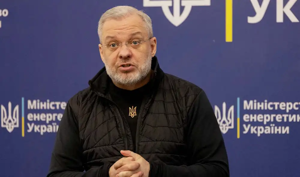 El ministro de Justicia, German Galushchenko, fue suspendido tras estar involucrado en escándalo de corrupción. Foto: AFP