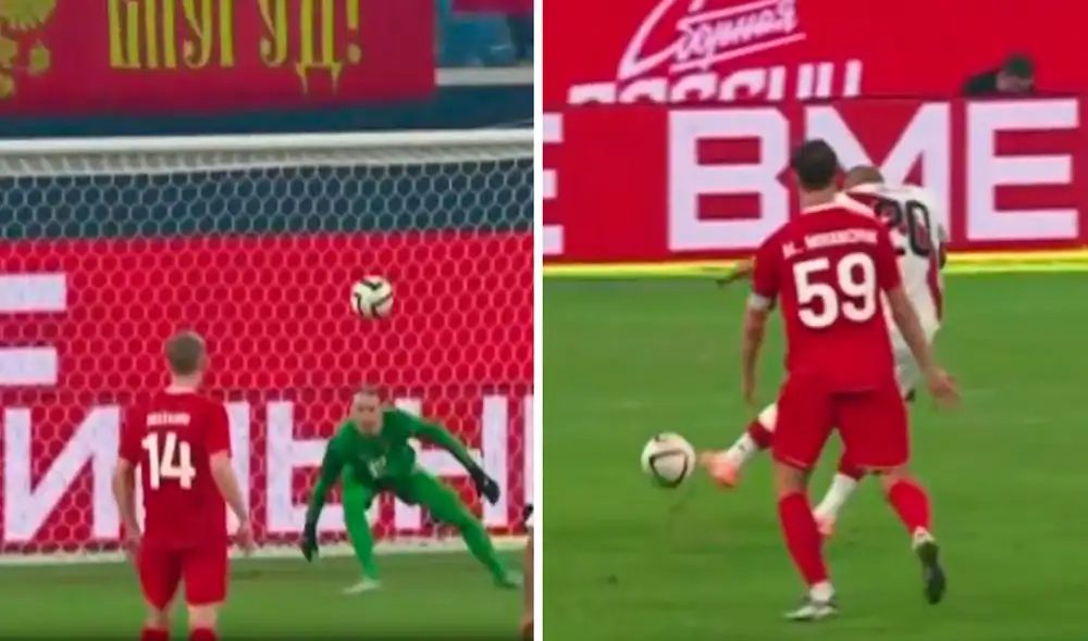 Alex Valera marcó un golazo desde fuera del área. Foto: composición LR/América TV