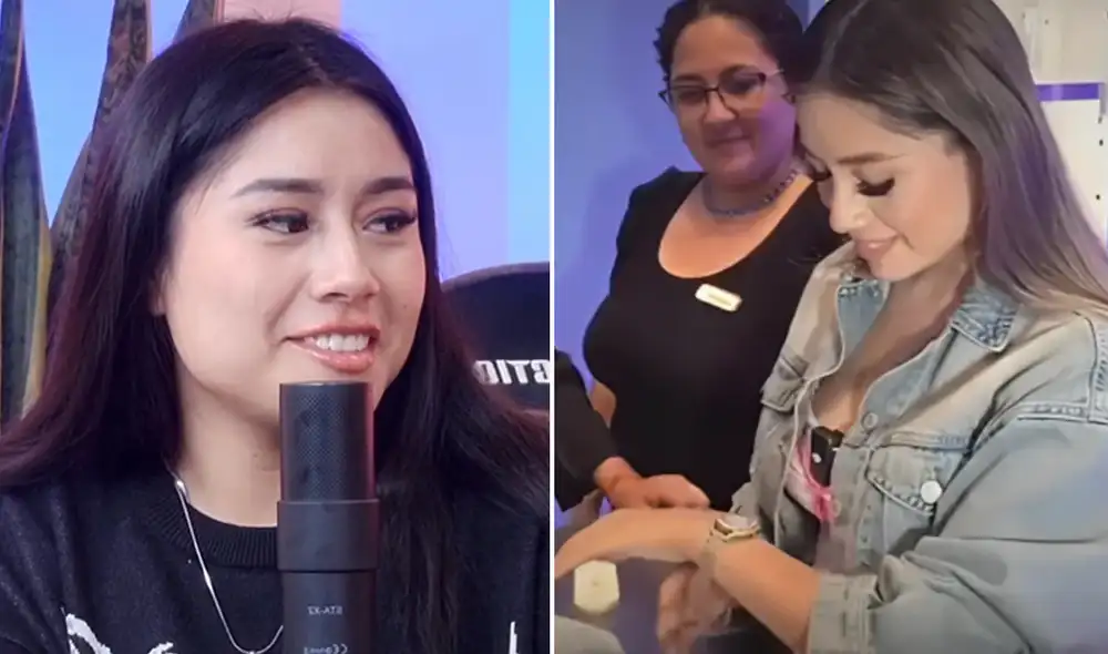 Milenka Nolasco sorprendió a conductoras de podcast.