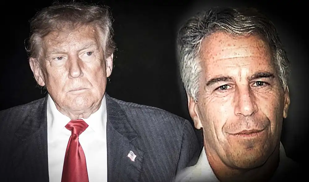 El Comité de Supervisión de la Cámara de Representantes de EE. UU. publica correos de Jeffrey Epstein que lo vinculan con Donald Trump. Foto: composición LR/AFP