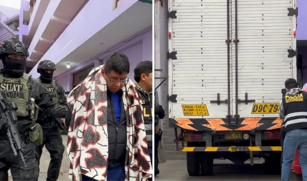 Cabecilla de organización criminal vendía pollo durante el día, según PNP.