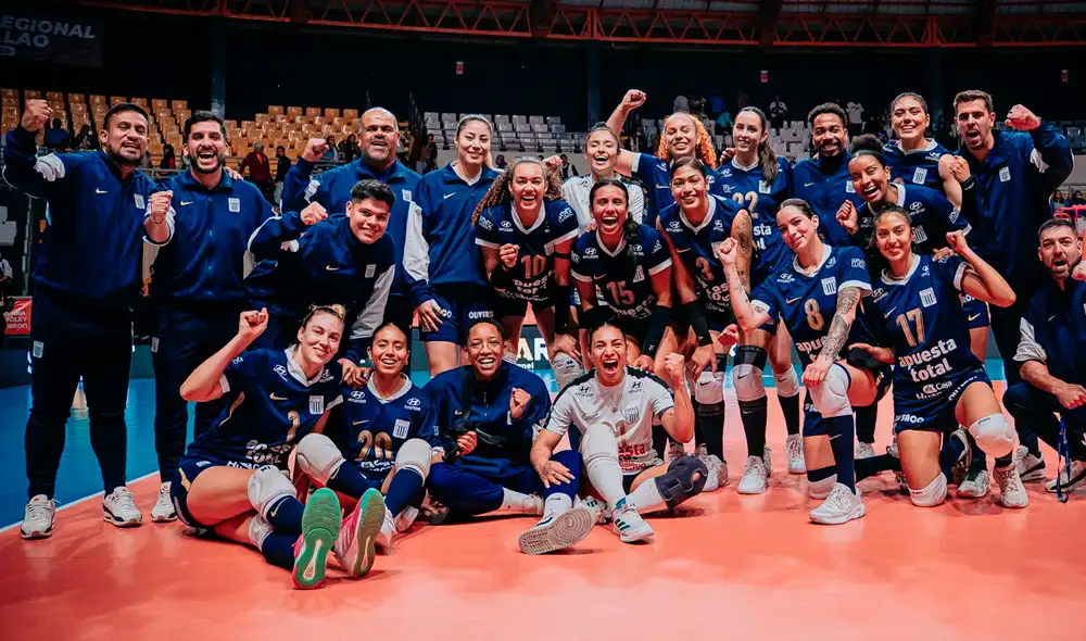 Alianza Lima clasificó al Mundial de Clubes tras lograr el subcampeonato del Sudamericano de Vóley. Foto: Alianza Lima Vóley