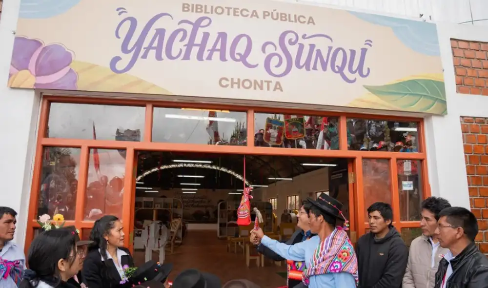 Inauguran la primera sede rural de la Biblioteca Nacional en Huancavelica. Foto: difusión Inauguran la primera sede rural de la Biblioteca Nacional en Huancavelica. Foto: difusión