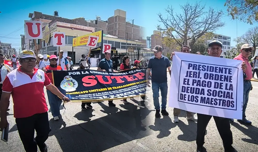 Maestros jubilados recorrieron las calles exigiendo pensiones dignas. Créditos: Emmanuel Moreno / La República. Maestros jubilados recorrieron las calles exigiendo pensiones dignas. Créditos: Emmanuel Moreno / La República.