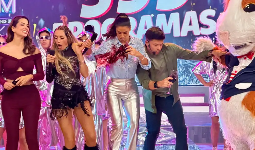 María Pía Copello abandonó el set de 'MQM' tras percance con Mario Hart. Foto: difusión. María Pía Copello abandonó el set de 'MQM' tras percance con Mario Hart. Foto: difusión.