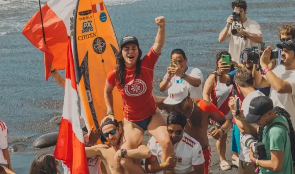 Vania Torres se consagra campeona mundial de surf. Vania Torres se consagra campeona mundial de surf.
