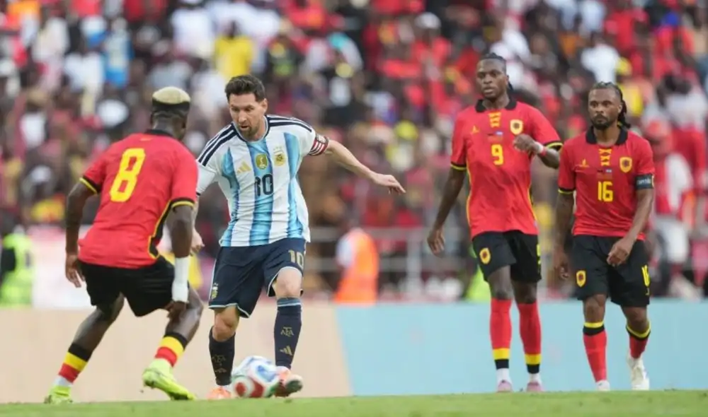 Lionel Messi jugó su último partido del 2025 con la selección argentina.