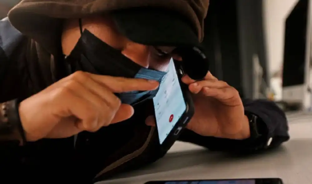 El acusado amenazó a la víctima a través de WhatsApp. Fuente: Difusión. El acusado amenazó a la víctima a través de WhatsApp. Fuente: Difusión.