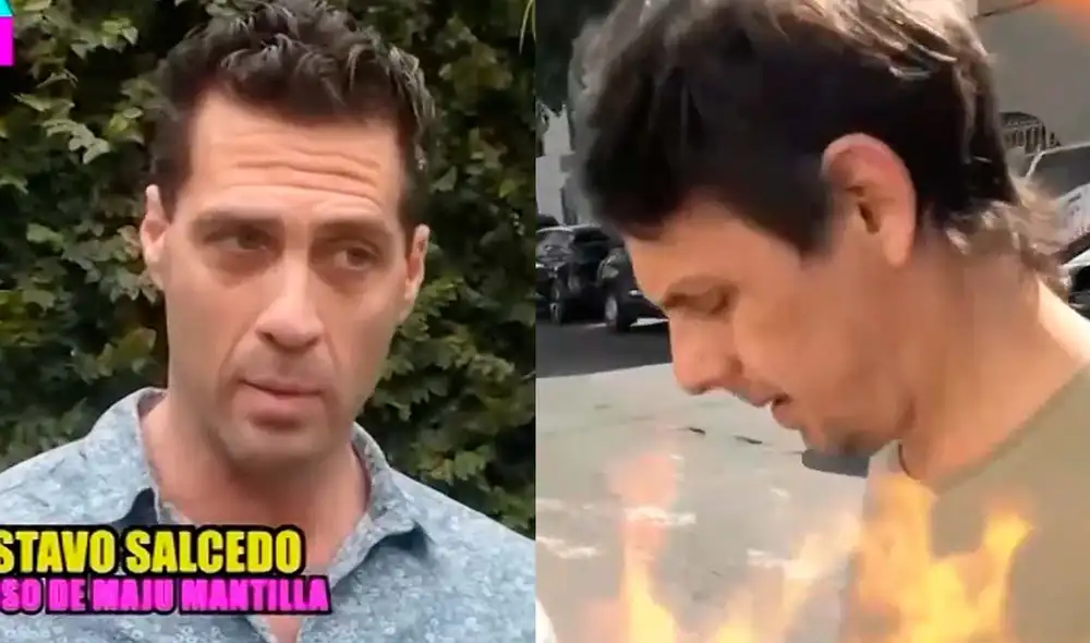 Gustavo Salcedo le había pedido disculpas a exproductor de Maju por agredirlo. Foto: Composición LR/Captura/Willax Gustavo Salcedo le había pedido disculpas a exproductor de Maju por agredirlo. Foto: Composición LR/Captura/Willax