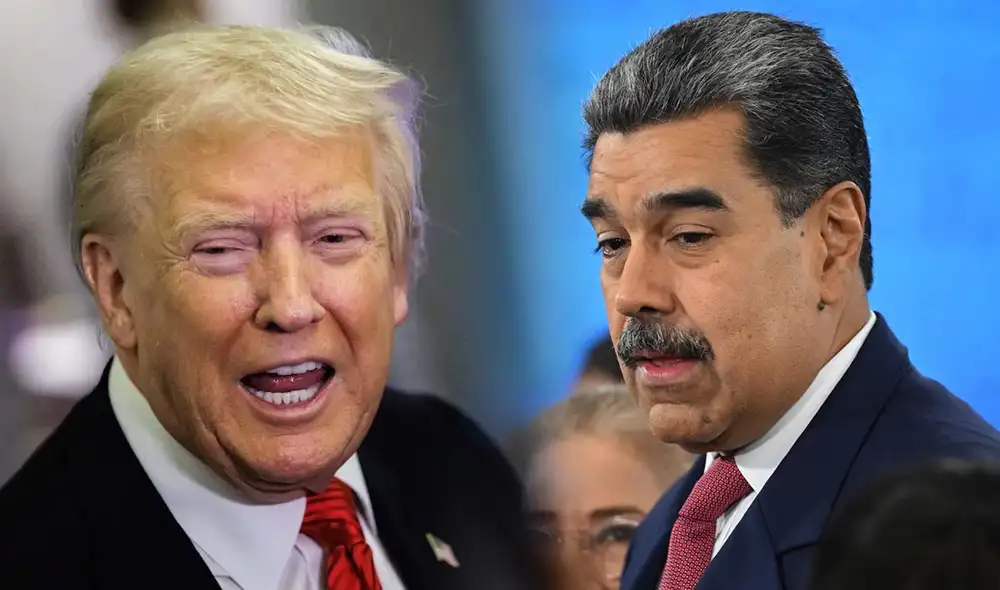 Donald Trump anunció que ha tomado una decisión sobre Venezuela, con lo que aumenta la tensión entre Estados Unidos y el régimen de Nicolás Maduro. Foto: composición LR/AFP Donald Trump anunció que ha tomado una decisión sobre Venezuela, con lo que aumenta la tensión entre Estados Unidos y el régimen de Nicolás Maduro. Foto: composición LR/AFP