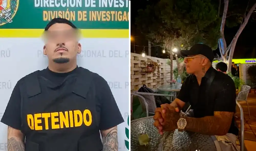 El detenido es sindicado como presunto autor intelectual en el doble asesinato de los cantantes urbanos. Foto: Composición LR El detenido es sindicado como presunto autor intelectual en el doble asesinato de los cantantes urbanos. Foto: Composición LR