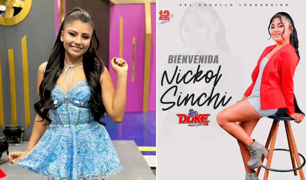 Son del Duke anuncia a Nickol Sinchi como su nueva vocalista. Foto: Composición LR/Son del Duke Son del Duke anuncia a Nickol Sinchi como su nueva vocalista. Foto: Composición LR/Son del Duke
