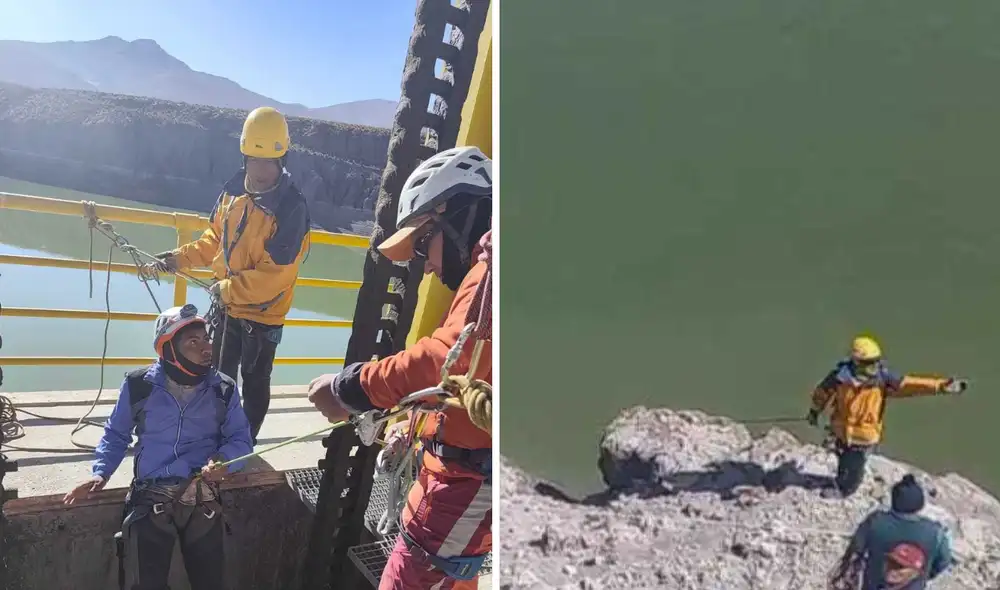 Eloy Cacya, el ‘Ángel de los desaparecidos’ que halló a trabajador 10 días perdido en represa de Arequipa Eloy Cacya, el ‘Ángel de los desaparecidos’ que halló a trabajador 10 días perdido en represa de Arequipa