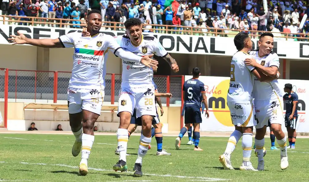 CD Moquegua llega a la primera división del fútbol peruano tras haber sido fundado hace apenas 4 años. Foto: Liga 2