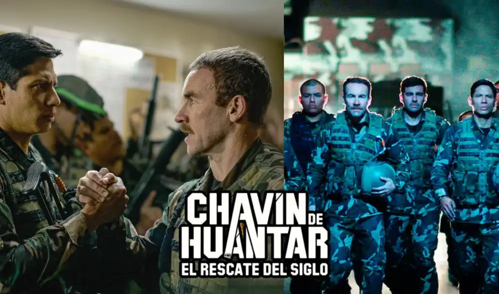 'Chavín de Huántar, el rescate del siglo' ha logrado cifras históricas a pocas semanas de su estreno. Foto / Composición: LR 'Chavín de Huántar, el rescate del siglo' ha logrado cifras históricas a pocas semanas de su estreno. Foto / Composición: LR