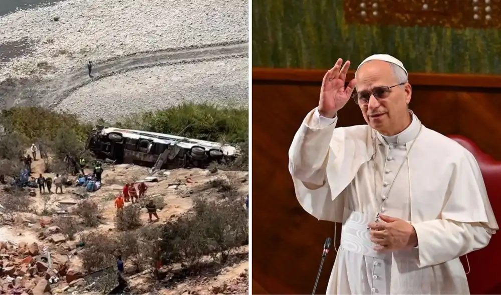 Papa León XIV expresa su pesar por accidente vial en Arequipa. Papa León XIV expresa su pesar por accidente vial en Arequipa.