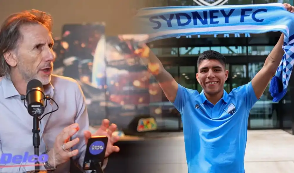 Gareca opina sobre Piero Quispe en Sydney FC. Foto: Lr/Doble Punta. Gareca opina sobre Piero Quispe en Sydney FC. Foto: Lr/Doble Punta.