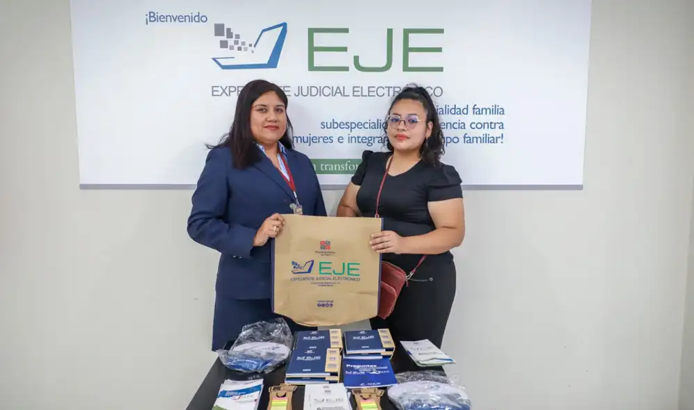 La Corte de Sullana refuerza la difusión del EJE como herramienta para agilizar trámites judiciales.