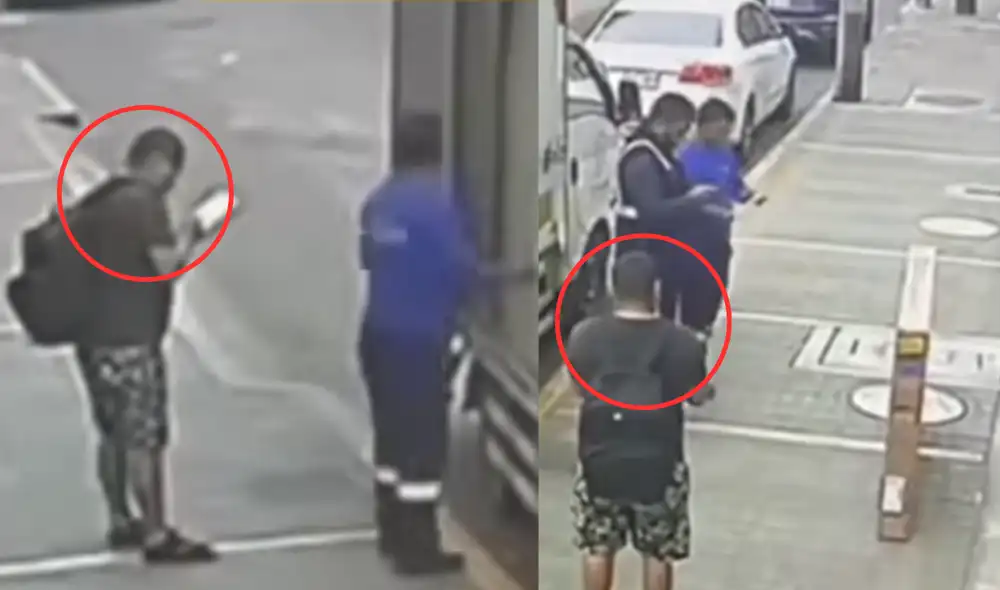 Un sujeto robó el televisor a una mujer que lo había comprado por internet, frente a su edificio en Miraflores.