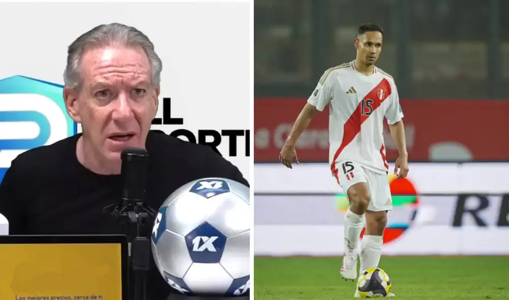 Eddie Fleischman no dudo en criticar la actuación de Renzo Garcés. Foto: composición LR/Full Deporte/difusión