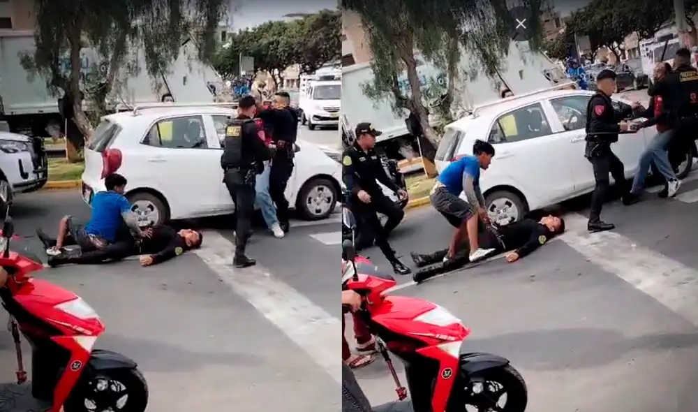 Población señaló a los detenidos como personas violentas. Créditos: Yolanda Goicochea / La República. Población señaló a los detenidos como personas violentas. Créditos: Yolanda Goicochea / La República.