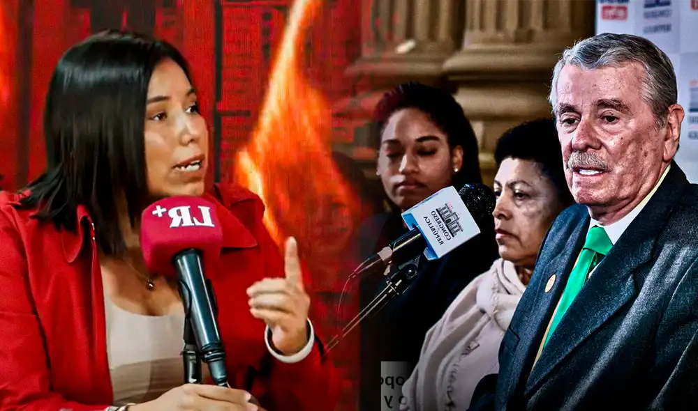 Zaira Arias acusó directamente al Congreso de oponerse a su ingreso. Foto: composición LR