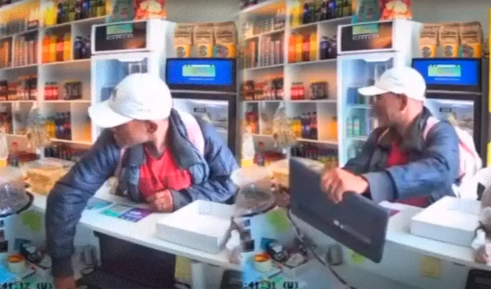 Cámaras de seguridad registraron todo el acto delictivo. Créditos: difusión. Cámaras de seguridad registraron todo el acto delictivo. Créditos: difusión.