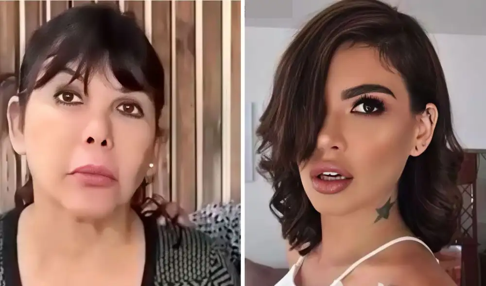 Angie Jibaja mantendría una relación con la expareja de su madre, según periodista chilena. Foto / Composición: LR Angie Jibaja mantendría una relación con la expareja de su madre, según periodista chilena. Foto / Composición: LR