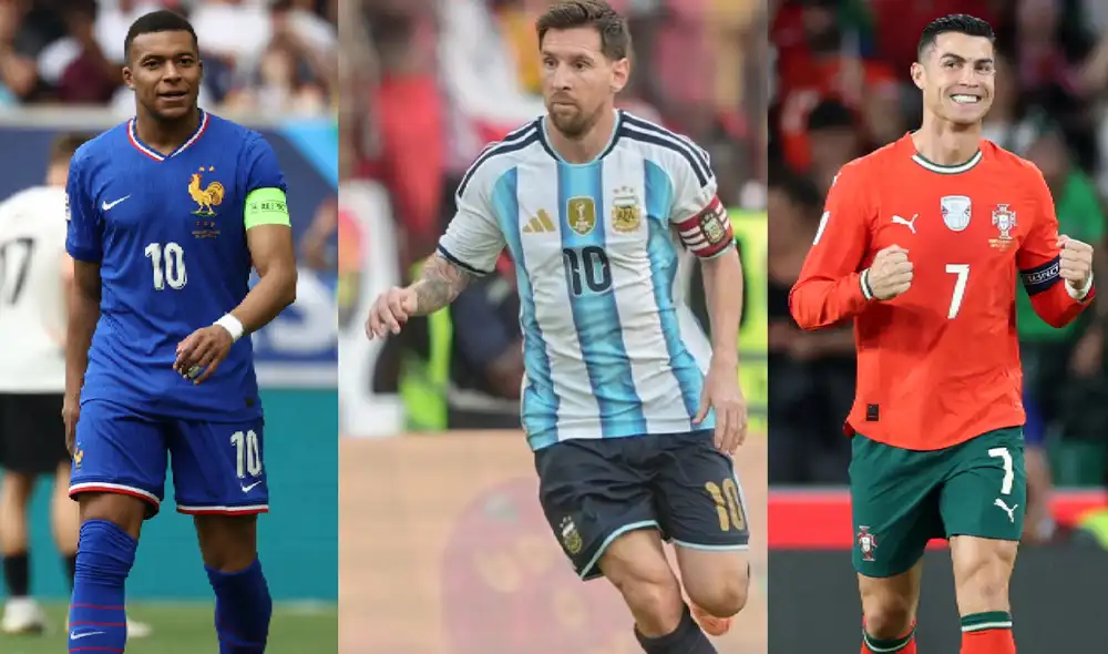 Mbappé, Messi y Cristiano Ronaldo estarán en el Mundial 2026. Mbappé, Messi y Cristiano Ronaldo estarán en el Mundial 2026.