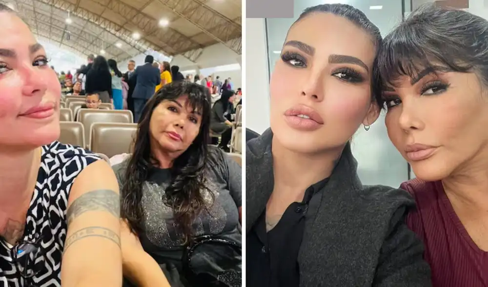 Madre de Angie Jibaja descarta que exista un triángulo amoroso familiar. Foto / Composición: LR Madre de Angie Jibaja descarta que exista un triángulo amoroso familiar. Foto / Composición: LR