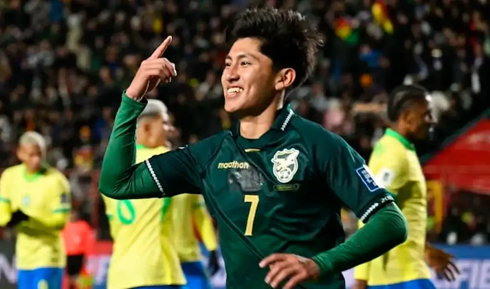 La selección boliviana culminó en el sétimo lugar de las Eliminatorias Conmebol. Foto: AFP