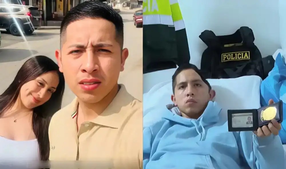 Novia de policía accidentado en comisaría en SJM conmueve con su mensaje de apoyo. Novia de policía accidentado en comisaría en SJM conmueve con su mensaje de apoyo.