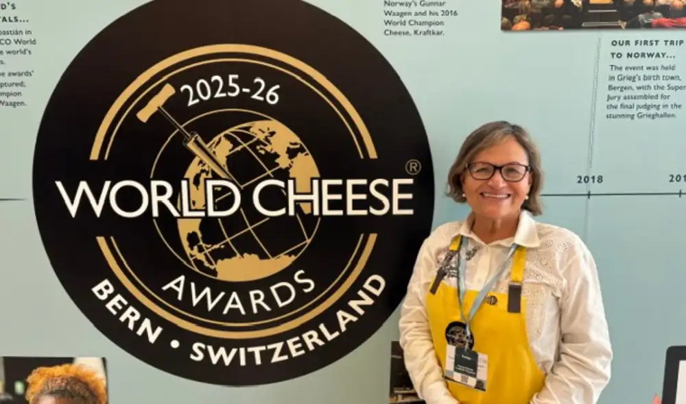 Fanny Ludeña es ingeniera en Industrias Alimentarias y participó como jueza en los World Cheese Awards 2025. Fanny Ludeña es ingeniera en Industrias Alimentarias y participó como jueza en los World Cheese Awards 2025.