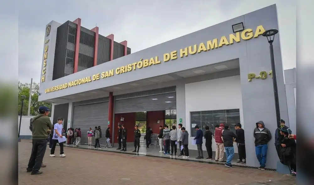 Resultados del examen de admisión UNSCH 2026-II Resultados del examen de admisión UNSCH 2026-II