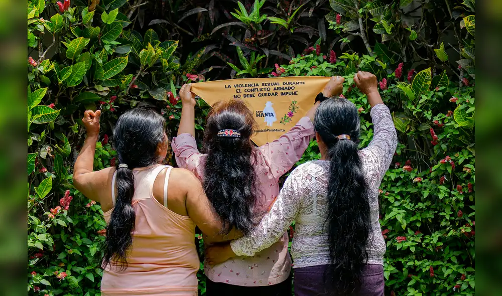 Víctimas de violación sexual: Manta y Vilca Víctimas de violación sexual: Manta y Vilca