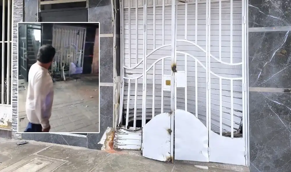 Atentado ocurrió la noche del último sábado. Foto: Sergio Verde - La República. Atentado ocurrió la noche del último sábado. Foto: Sergio Verde - La República.