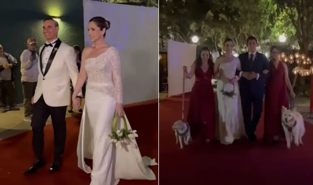 Melissa Peschiera se casó con Christian Bustos en una ceremonia íntima rodeada de sus familiares. Melissa Peschiera se casó con Christian Bustos en una ceremonia íntima rodeada de sus familiares.