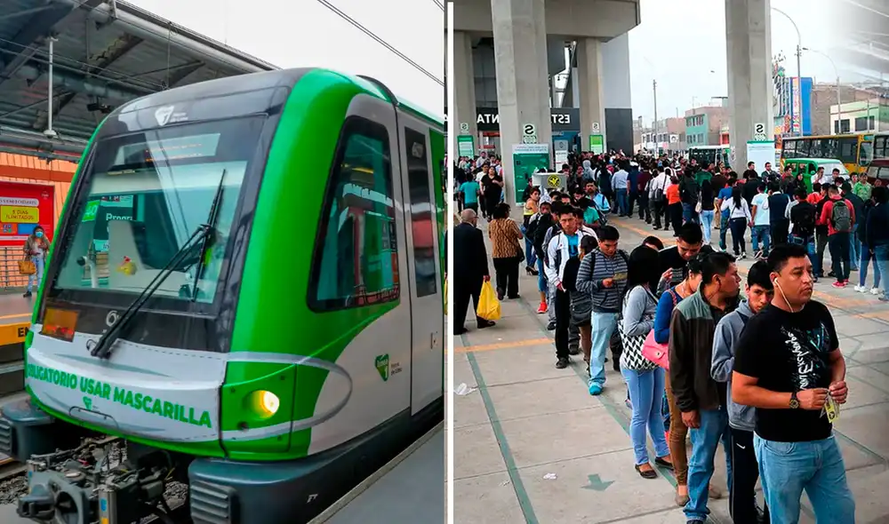 El servicio de la Línea 1 del Metro de Lima proyecta ampliar su capacidad hasta en un millón de pasajeros. El servicio de la Línea 1 del Metro de Lima proyecta ampliar su capacidad hasta en un millón de pasajeros.