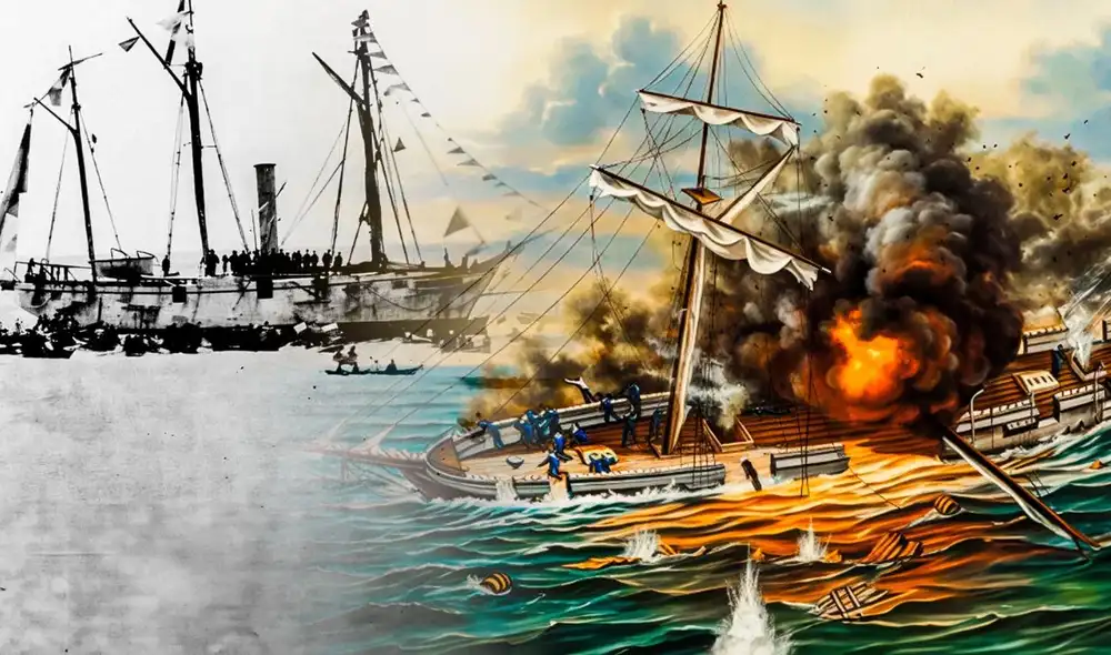 Congreso propone rescate del buque chileno hundido durante la Guerra del Pacífico. Foto: LR