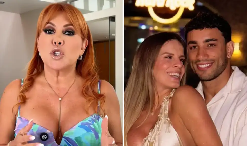 Magaly Medina ha sido muy crítica contra Alejandra Baigorria y Said Palao. Foto: Composición LR/Tiktok. Magaly Medina ha sido muy crítica contra Alejandra Baigorria y Said Palao. Foto: Composición LR/Tiktok.