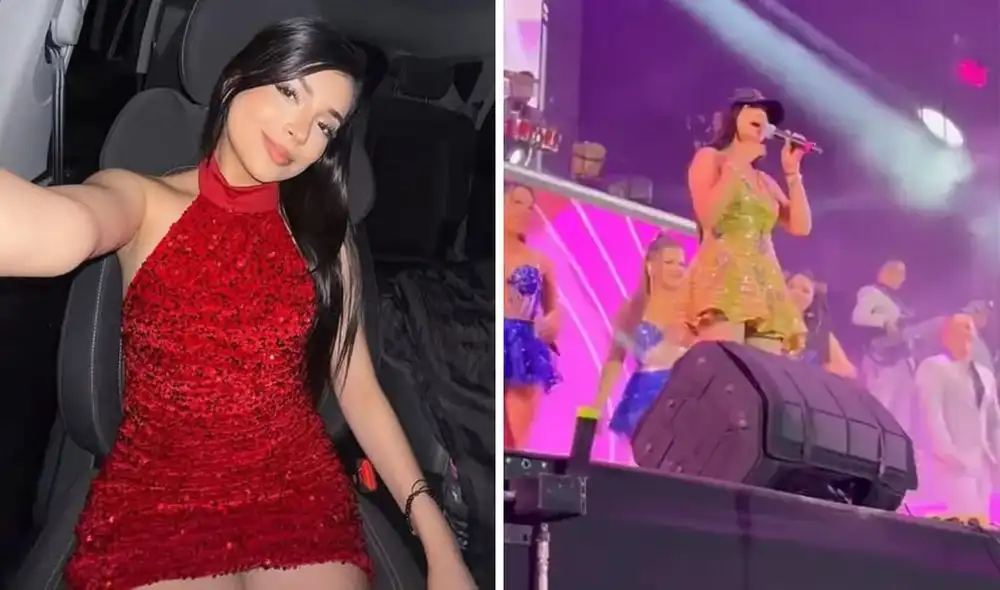 Cielo Fernández se robó el show en el aniversario de Son del Duke. Foto/Composición: LR