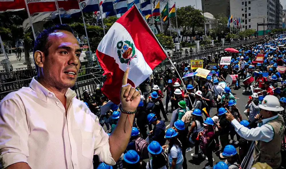 José Jerí anunció que el Ejecutivo presentará su propia propuesta sobre la ampliación del proceso de formalización minera, que abarcará un menor tiempo. Foto: composición LR/Presidencia/Sebastián Blanco José Jerí anunció que el Ejecutivo presentará su propia propuesta sobre la ampliación del proceso de formalización minera, que abarcará un menor tiempo. Foto: composición LR/Presidencia/Sebastián Blanco