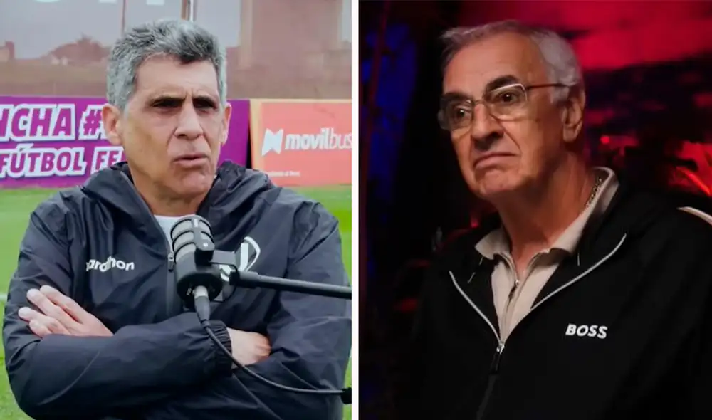 Jorge Fossati llegó a Universitario el 2023. Foto: composición LR/captura de Entre Ceja y Ceja/Hazme el aguante