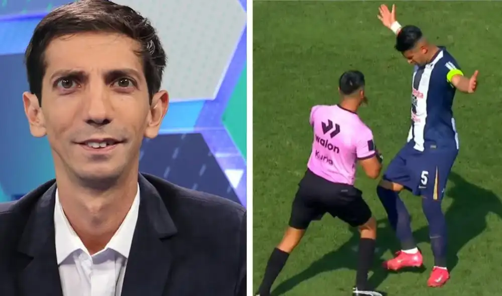 Giancarlo Granda cuestiona el arbitraje contra Zambrano: Foto: Lr/Movistar Deportes Giancarlo Granda cuestiona el arbitraje contra Zambrano: Foto: Lr/Movistar Deportes