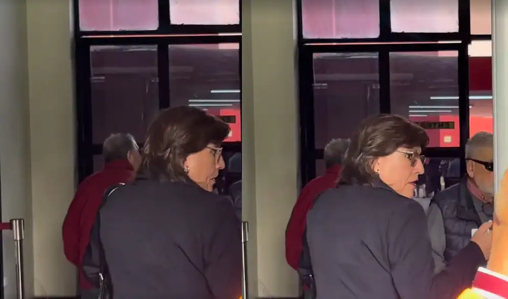 Delia Espinoza llegó a la sede del Poder Judicial en busca de ser repuesta como fiscal de la Nación. Foto: Composición/LR Delia Espinoza llegó a la sede del Poder Judicial en busca de ser repuesta como fiscal de la Nación. Foto: Composición/LR