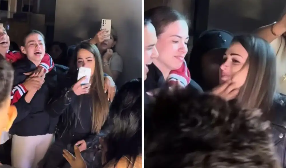 Melissa Klug y Jesús Barco protagonizaron curioso momento en celebración familiar. Foto / Composición: LR Melissa Klug y Jesús Barco protagonizaron curioso momento en celebración familiar. Foto / Composición: LR