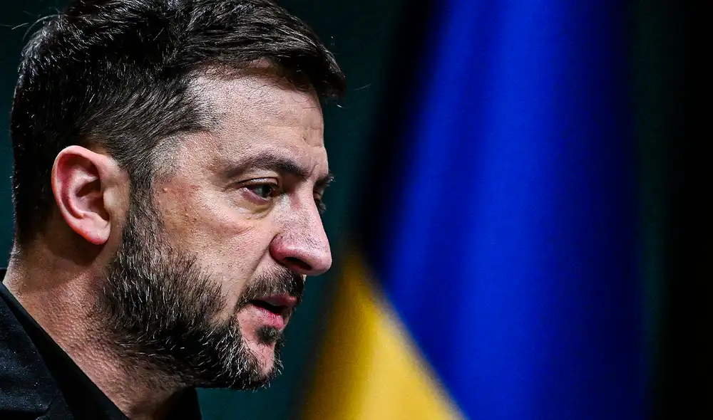 La delegación ucraniana informó el lunes a Zelenski sobre el avance de las conversaciones tras regresar a Kiev desde Ginebra. Foto: AFP. La delegación ucraniana informó el lunes a Zelenski sobre el avance de las conversaciones tras regresar a Kiev desde Ginebra. Foto: AFP.